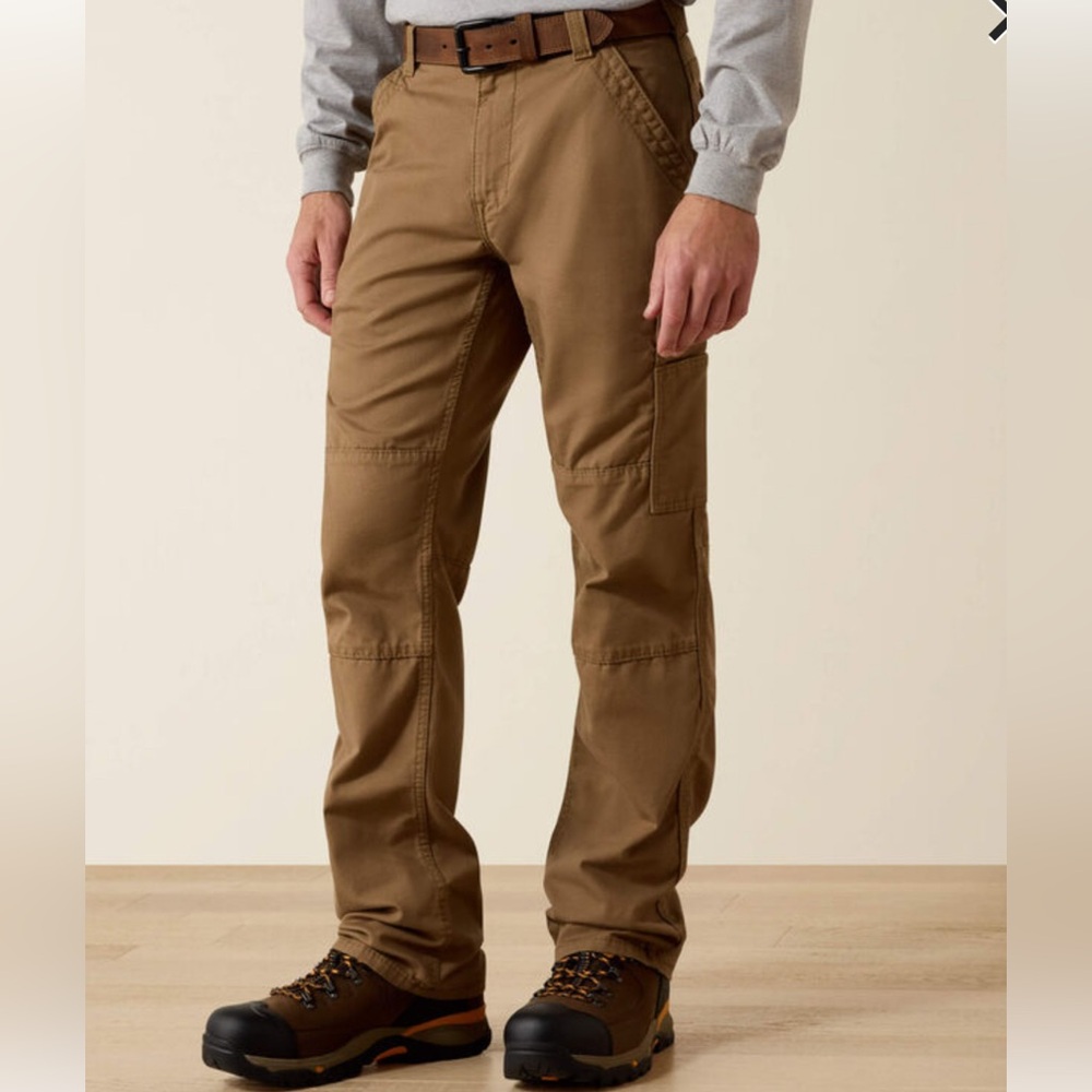 NWT FR M5 Stretch DuraLight Canvas Stackable Straight Leg Pant 34/32